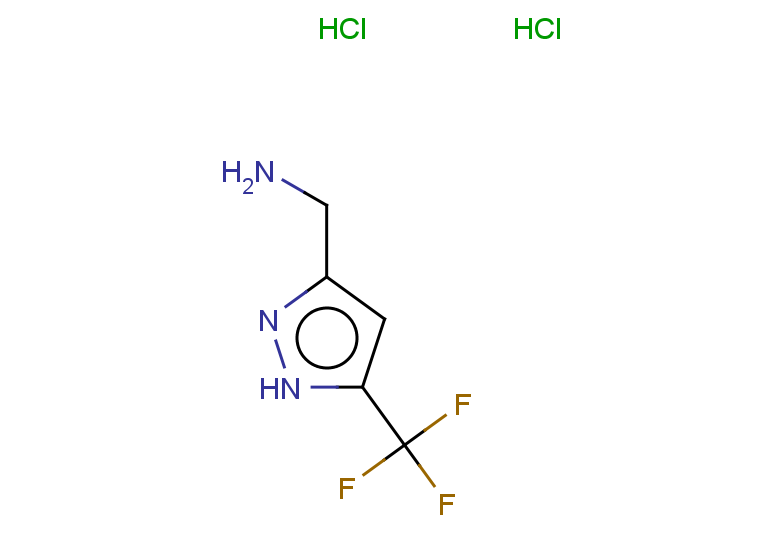 [5-(trifluoromethyl)-1H-pyrazol-3-yl]methanamine dihydrochloride