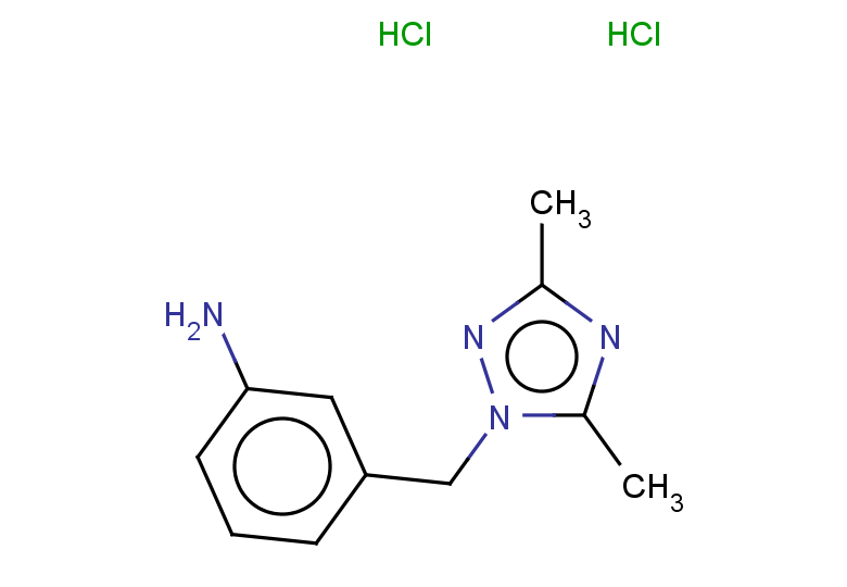 3-[(3,5-dimethyl-1H-1,2,4-triazol-1-yl)methyl]aniline dihydrochloride