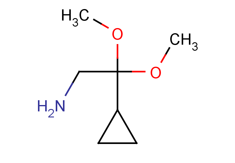2-cyclopropyl-2,2-dimethoxyethan-1-amine
