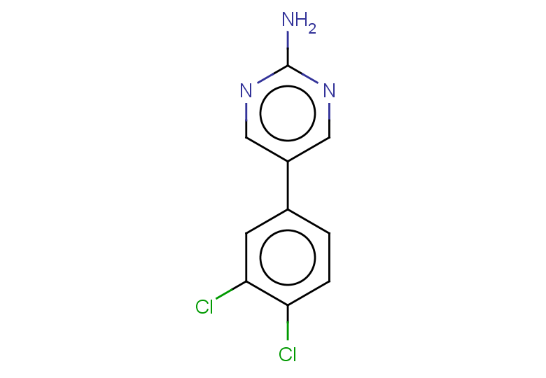 5-(3,4-dichlorophenyl)pyrimidin-2-amine