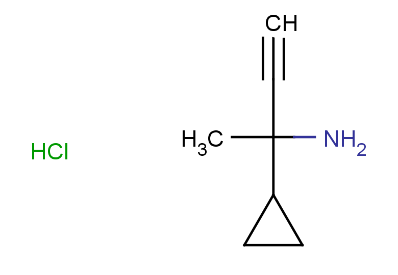 2-cyclopropylbut-3-yn-2-amine hydrochloride