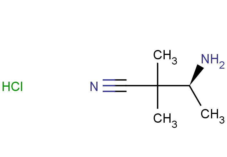 (3S)-3-amino-2,2-dimethylbutanenitrile hydrochloride