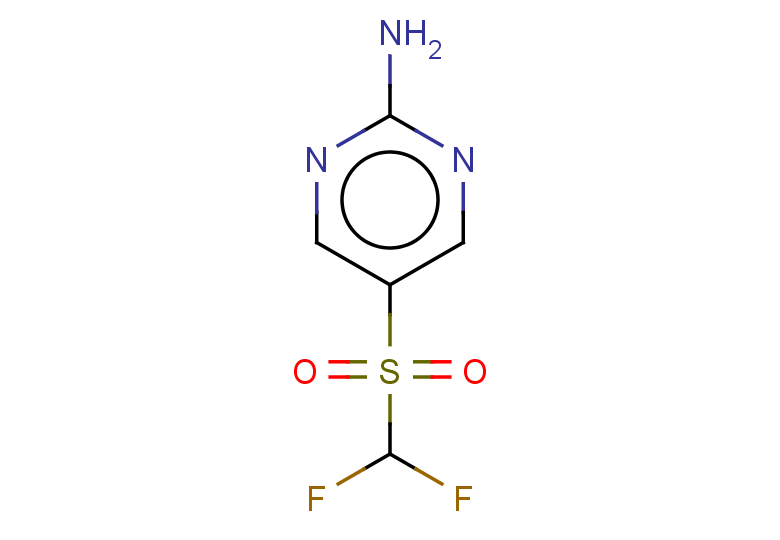 5-(difluoromethane)sulfonylpyrimidin-2-amine