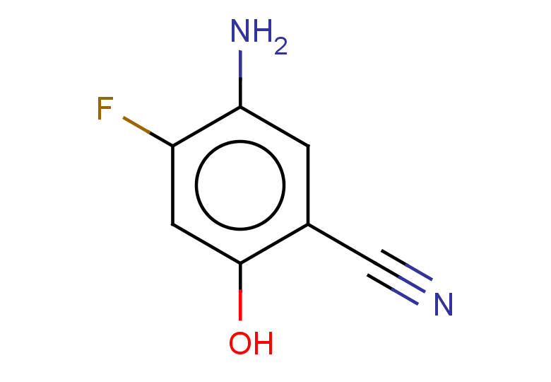 5-amino-4-fluoro-2-hydroxybenzonitrile
