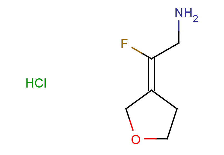 2-fluoro-2-[(3Z)-oxolan-3-ylidene]ethan-1-amine hydrochloride