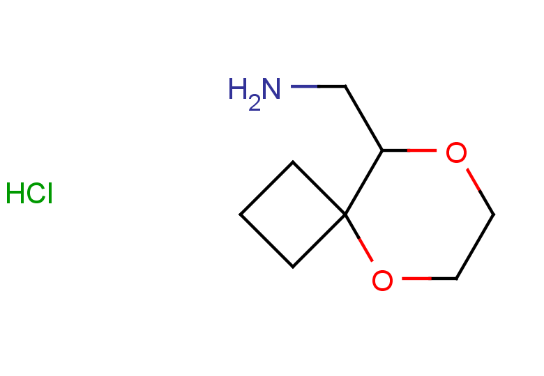 5,8-dioxaspiro[3.5]nonan-9-ylmethanamine hydrochloride