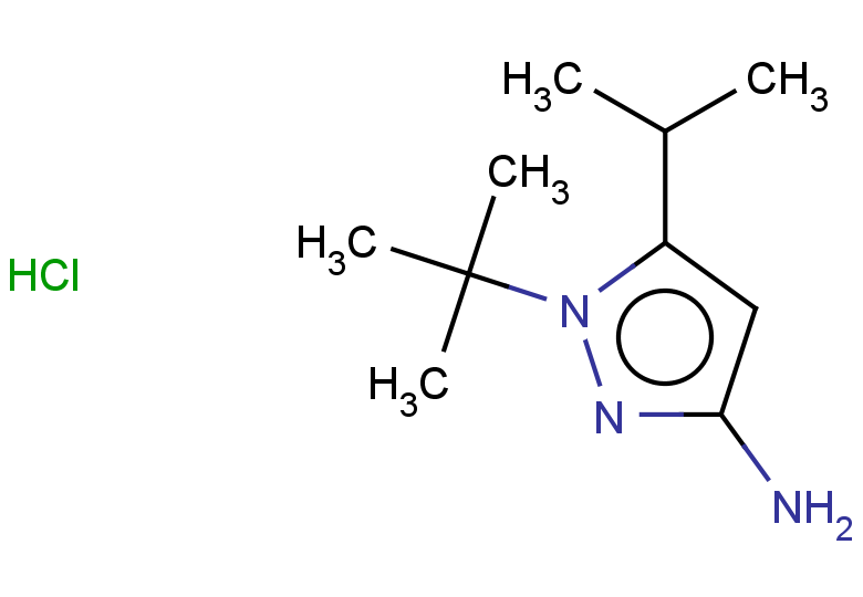 1-tert-butyl-5-(propan-2-yl)-1H-pyrazol-3-amine hydrochloride