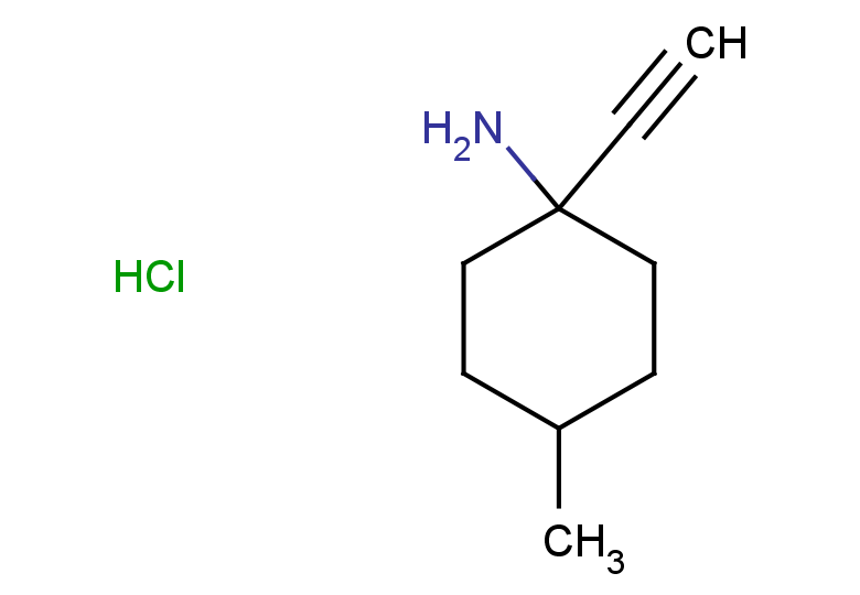 1-ethynyl-4-methylcyclohexan-1-amine hydrochloride