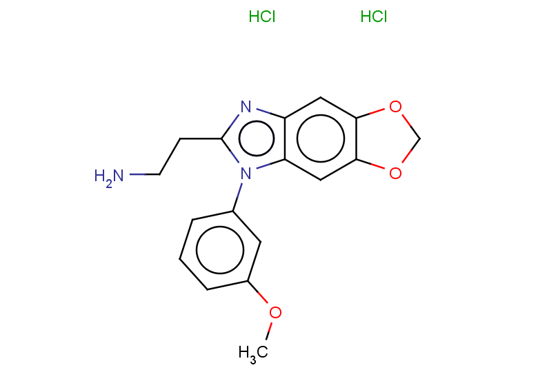 2-[12-(3-methoxyphenyl)-4,6-dioxa-10,12-diazatricyclo[7.3.0.0^{3,7}]dodeca-1(9),2,7,10-tetraen-11-yl]ethan-1-amine dihydrochloride