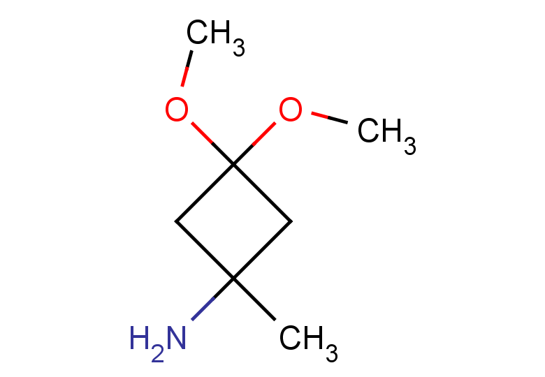 3,3-dimethoxy-1-methylcyclobutan-1-amine