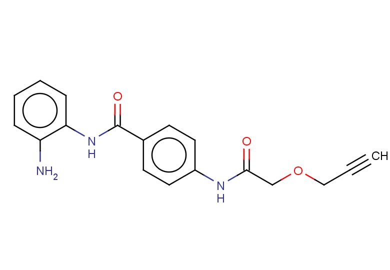 N-(2-aminophenyl)-4-[2-(prop-2-yn-1-yloxy)acetamido]benzamide