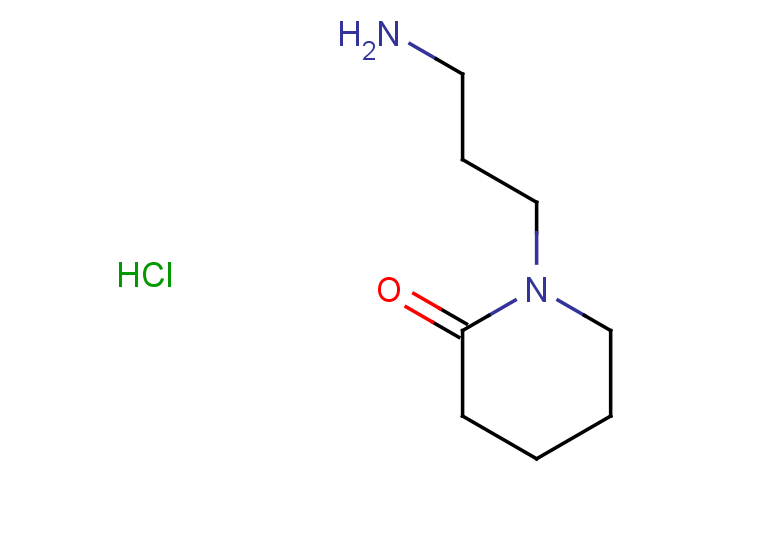 1-(3-aminopropyl)piperidin-2-one hydrochloride