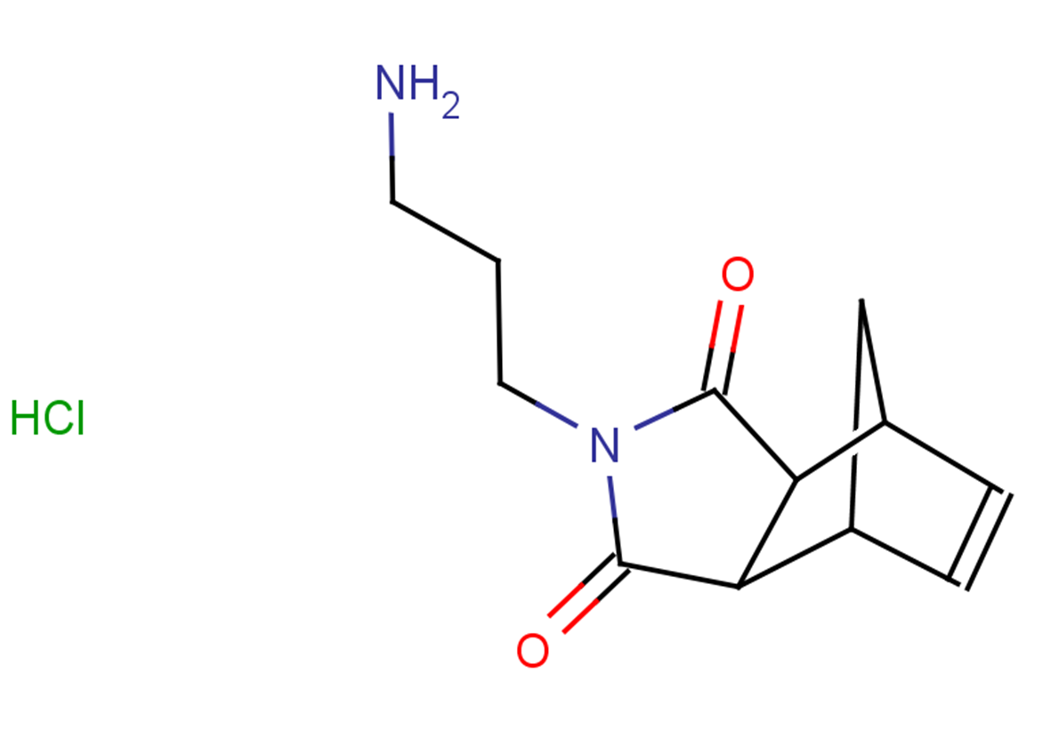 4-(3-aminopropyl)-4-azatricyclo[5.2.1.0^{2,6}]dec-8-ene-3,5-dione hydrochloride
