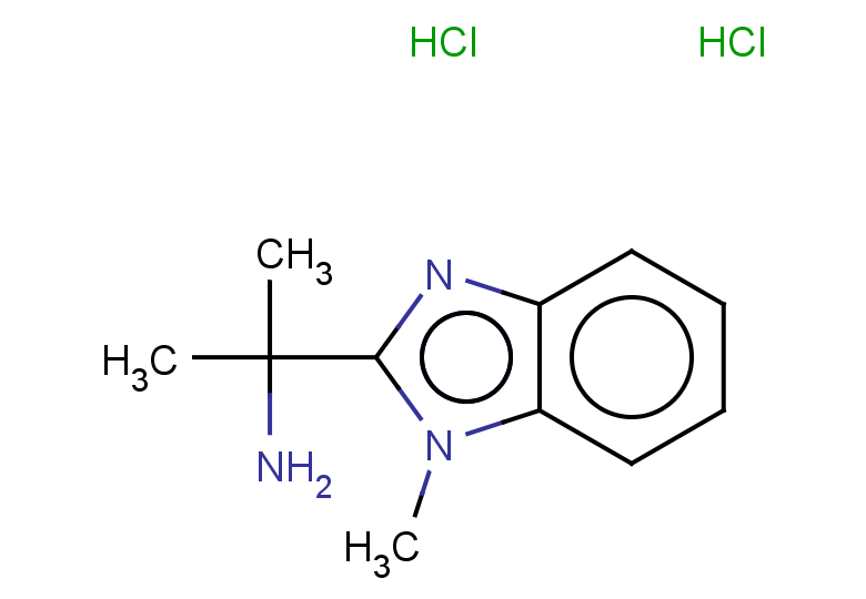 2-(1-methyl-1H-1,3-benzodiazol-2-yl)propan-2-amine dihydrochloride