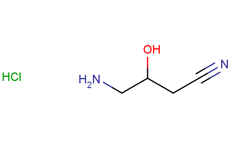 4-amino-3-hydroxybutanenitrile hydrochloride