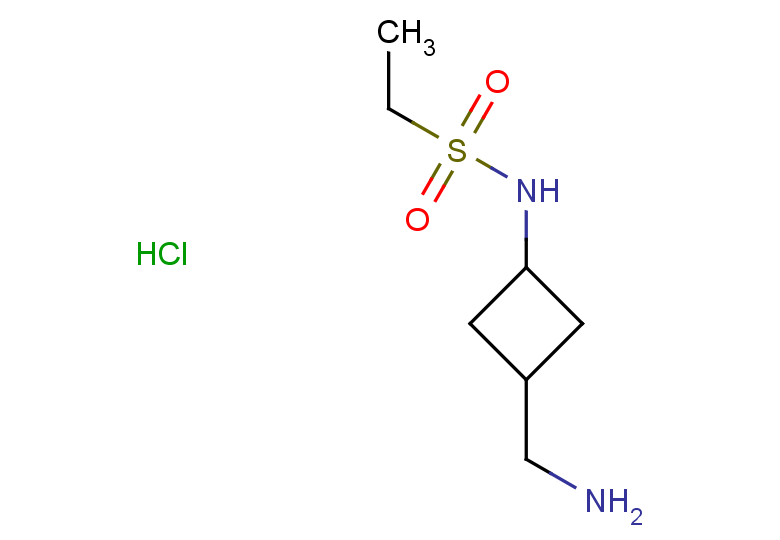 N-[3-(aminomethyl)cyclobutyl]ethane-1-sulfonamide hydrochloride