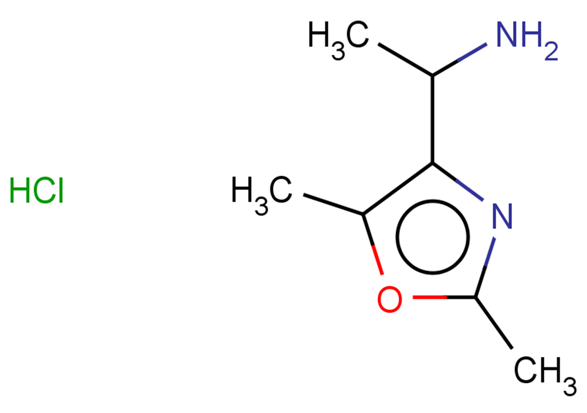 1-(2,5-dimethyl-1,3-oxazol-4-yl)ethan-1-amine hydrochloride