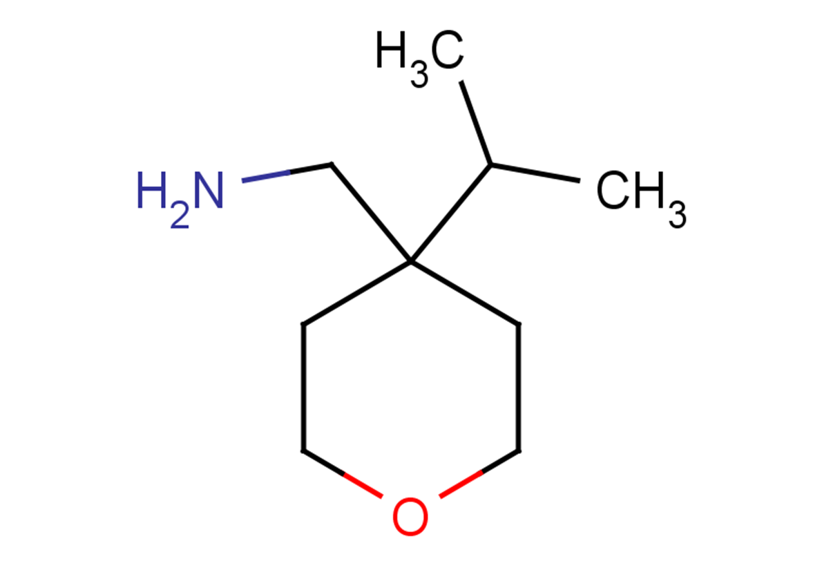 [4-(propan-2-yl)oxan-4-yl]methanamine