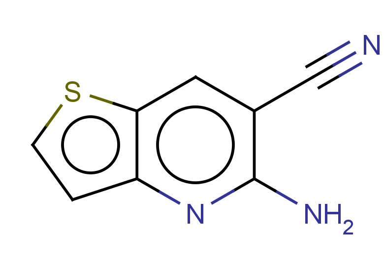 5-aminothieno[3,2-b]pyridine-6-carbonitrile