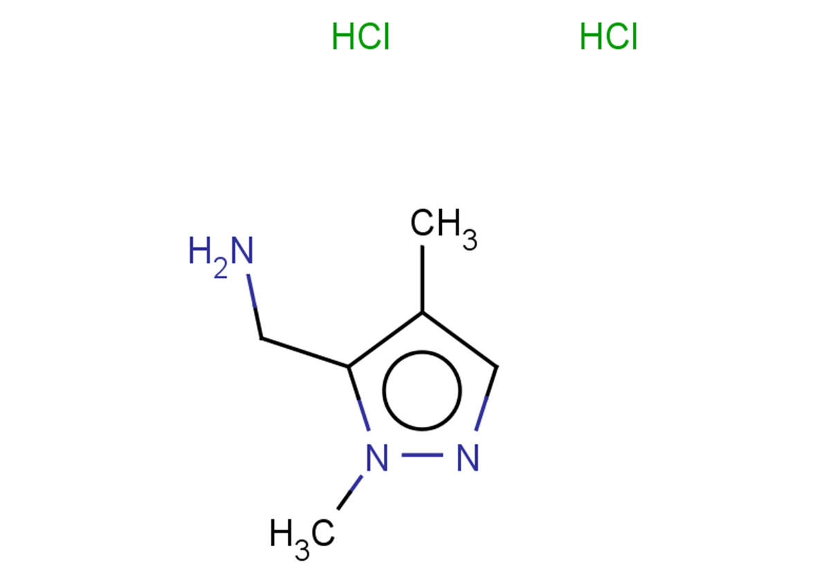 1-(1,4-dimethyl-1H-pyrazol-5-yl)methanamine dihydrochloride