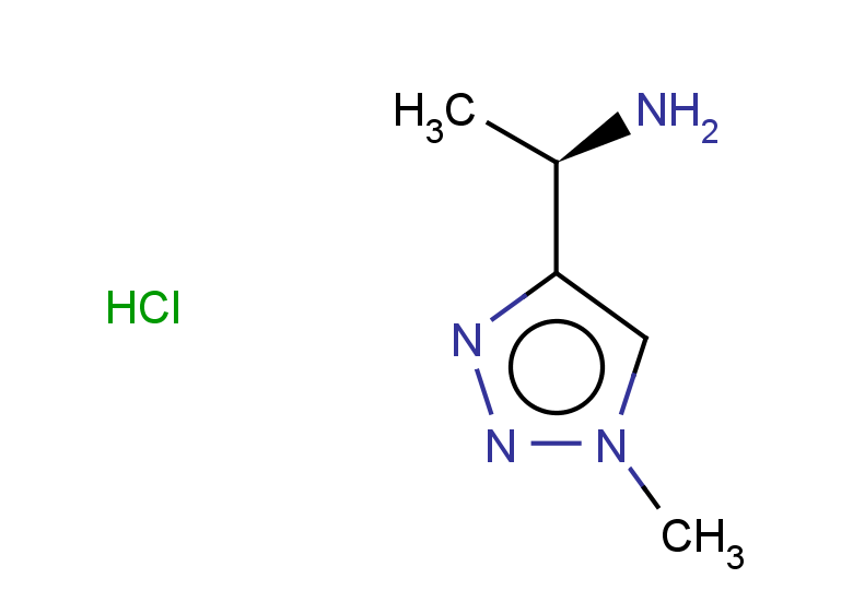 (1R)-1-(1-methyl-1H-1,2,3-triazol-4-yl)ethan-1-amine hydrochloride