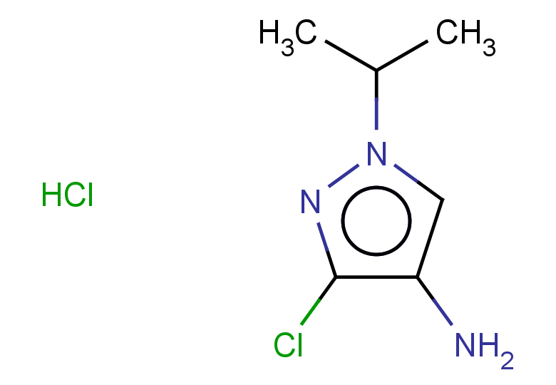 3-chloro-1-(propan-2-yl)-1H-pyrazol-4-amine hydrochloride