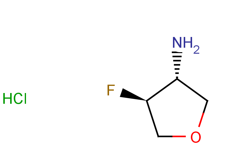 rac-(3R,4S)-4-fluorooxolan-3-amine hydrochloride, trans