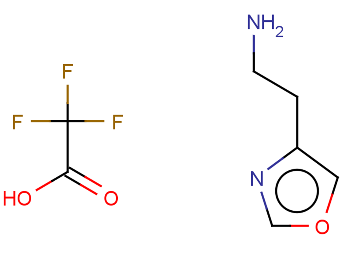 2-(1,3-oxazol-4-yl)ethan-1-amine, trifluoroacetic acid