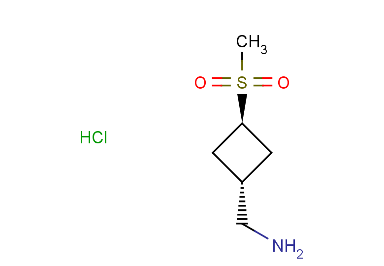 (3-methanesulfonylcyclobutyl)methanamine hydrochloride