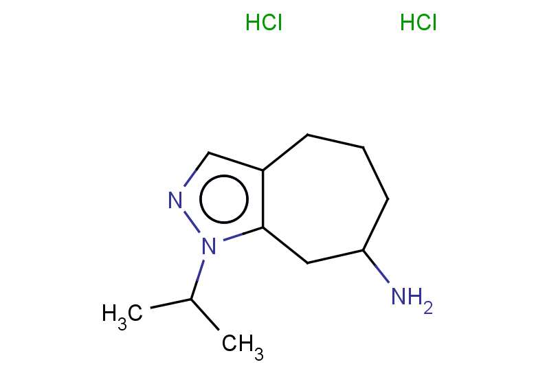1-(propan-2-yl)-1H,4H,5H,6H,7H,8H-cyclohepta[c]pyrazol-7-amine dihydrochloride