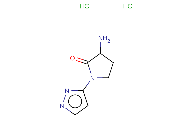 3-amino-1-(1H-pyrazol-3-yl)pyrrolidin-2-one dihydrochloride