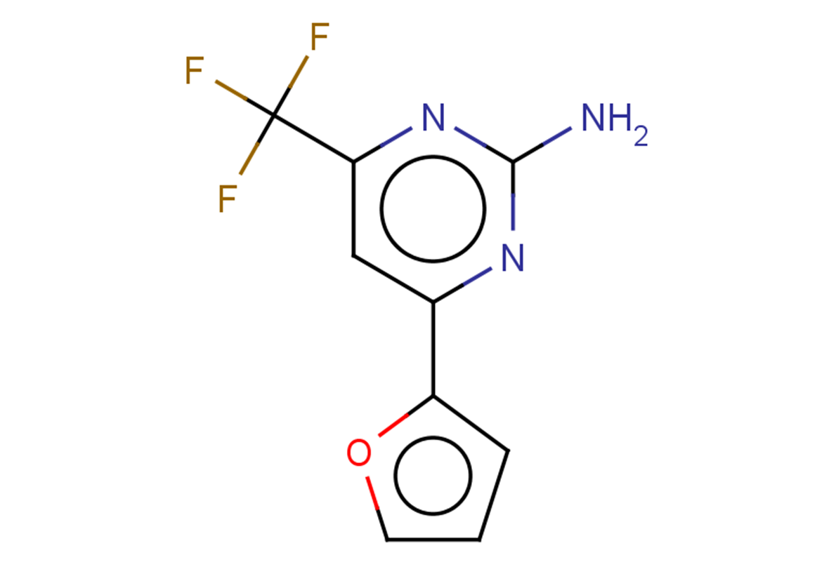 4-(furan-2-yl)-6-(trifluoromethyl)pyrimidin-2-amine