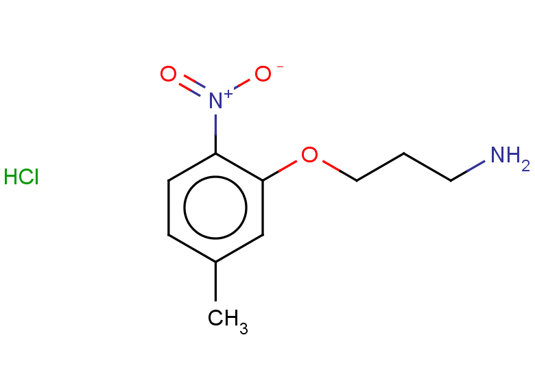 2-(3-aminopropoxy)-4-methyl-1-nitrobenzene hydrochloride