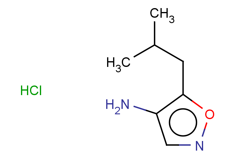 5-(2-methylpropyl)-1,2-oxazol-4-amine hydrochloride