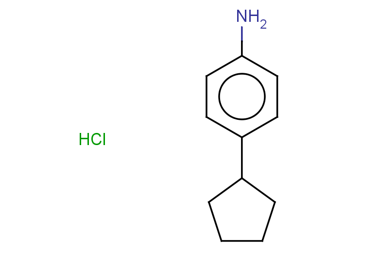 4-cyclopentylaniline hydrochloride