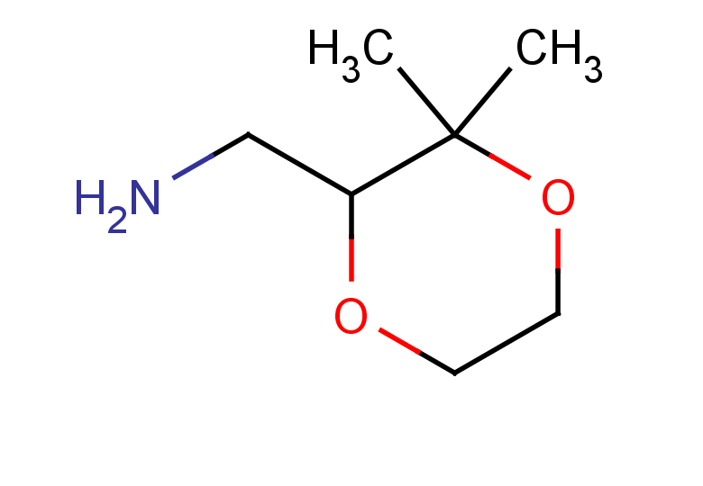 1-(3,3-dimethyl-1,4-dioxan-2-yl)methanamine