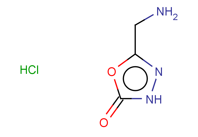 5-(aminomethyl)-2,3-dihydro-1,3,4-oxadiazol-2-one hydrochloride