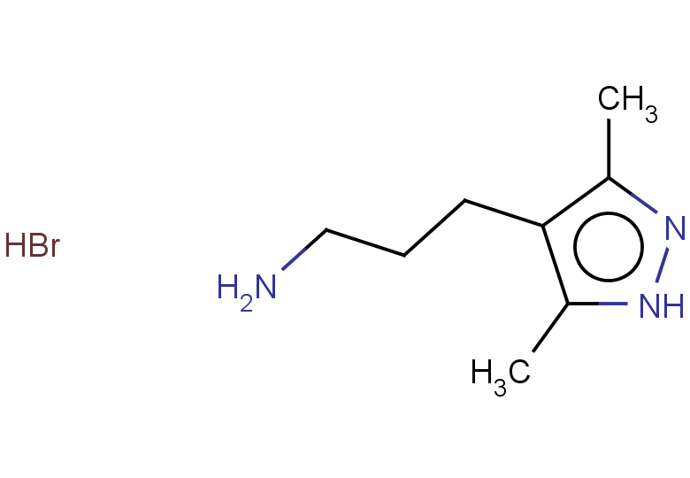 3-(3,5-dimethyl-1H-pyrazol-4-yl)propan-1-amine hydrobromide