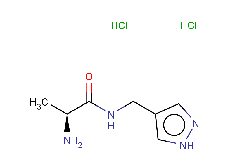 (2S)-2-amino-N-[(1H-pyrazol-4-yl)methyl]propanamide dihydrochloride