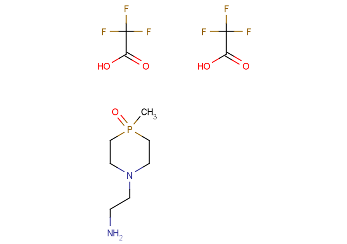 1-(2-aminoethyl)-4-methyl-1,4lambda5-azaphosphinan-4-one, bis(trifluoroacetic acid)