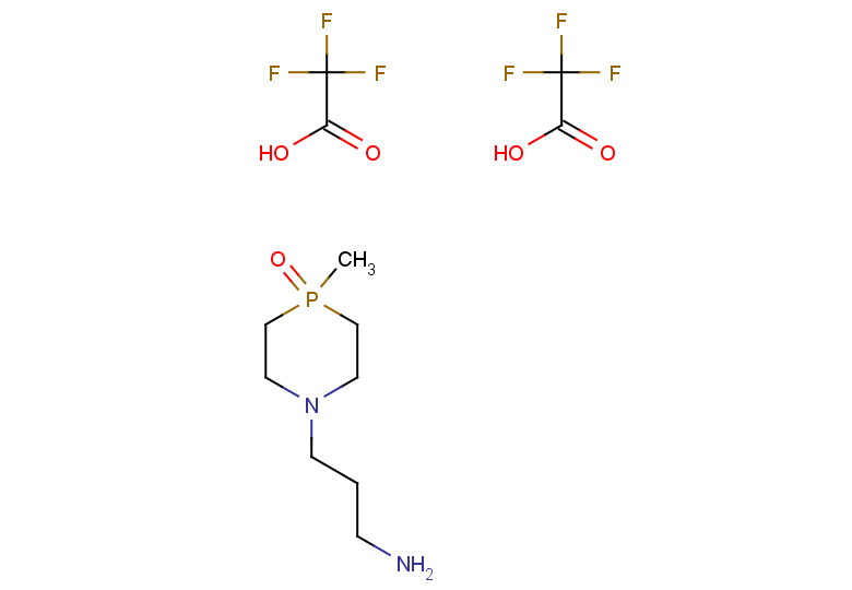1-(3-aminopropyl)-4-methyl-1,4lambda5-azaphosphinan-4-one, bis(trifluoroacetic acid)