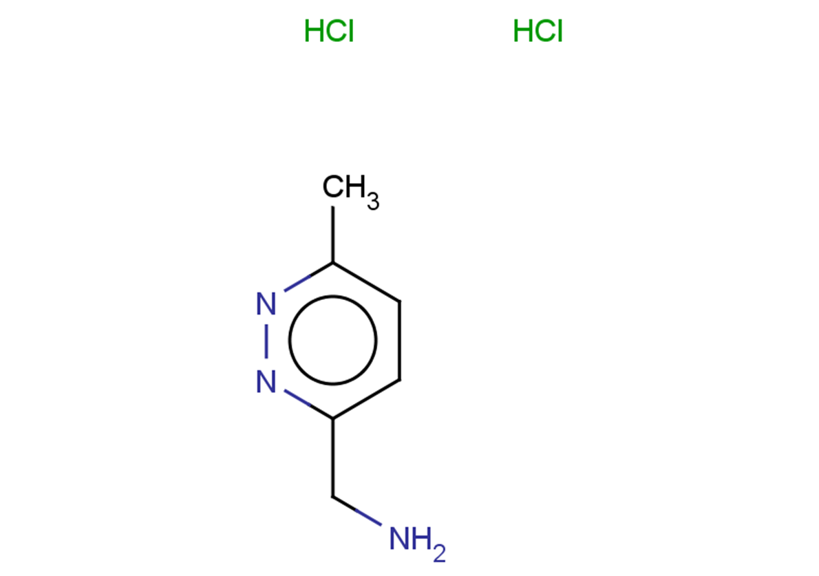 1-(6-methylpyridazin-3-yl)methanamine dihydrochloride