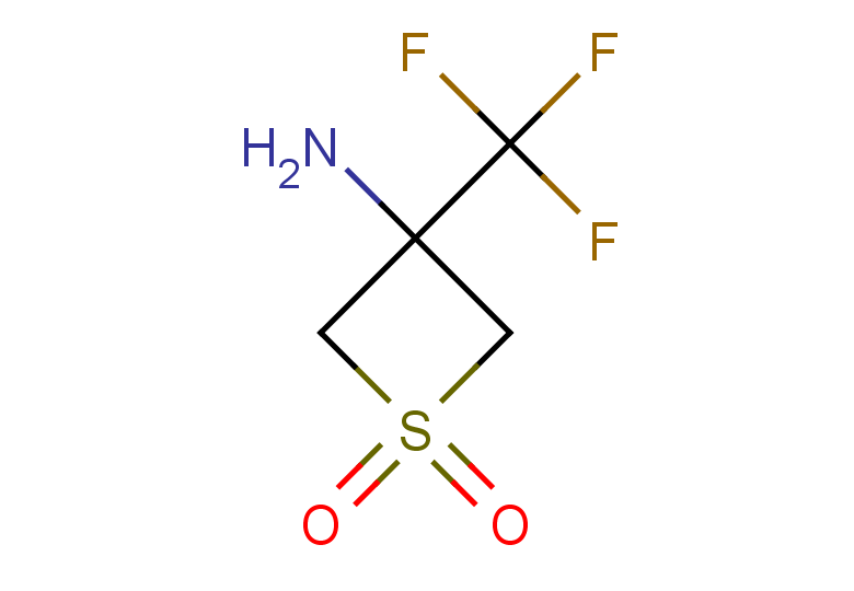 3-amino-3-(trifluoromethyl)-1lambda6-thietane-1,1-dione