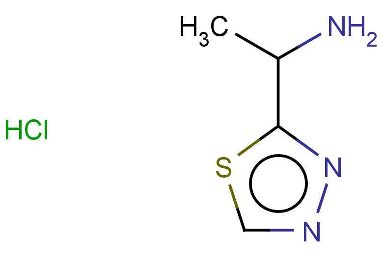 1-(1,3,4-thiadiazol-2-yl)ethan-1-amine hydrochloride