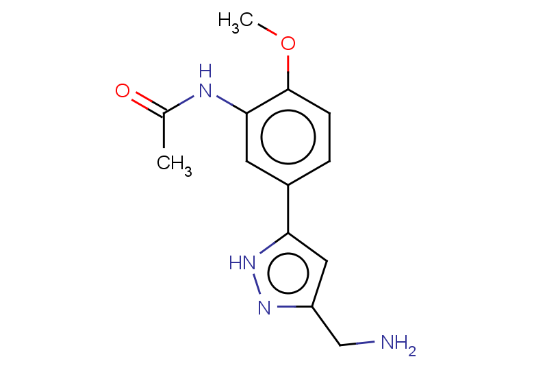 N-{5-[3-(aminomethyl)-1H-pyrazol-5-yl]-2-methoxyphenyl}acetamide