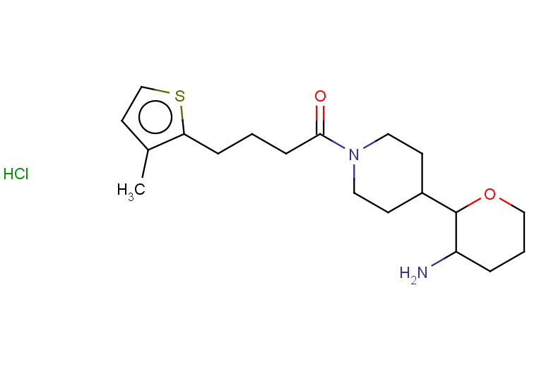 1-[4-(3-aminooxan-2-yl)piperidin-1-yl]-4-(3-methylthiophen-2-yl)butan-1-one hydrochloride