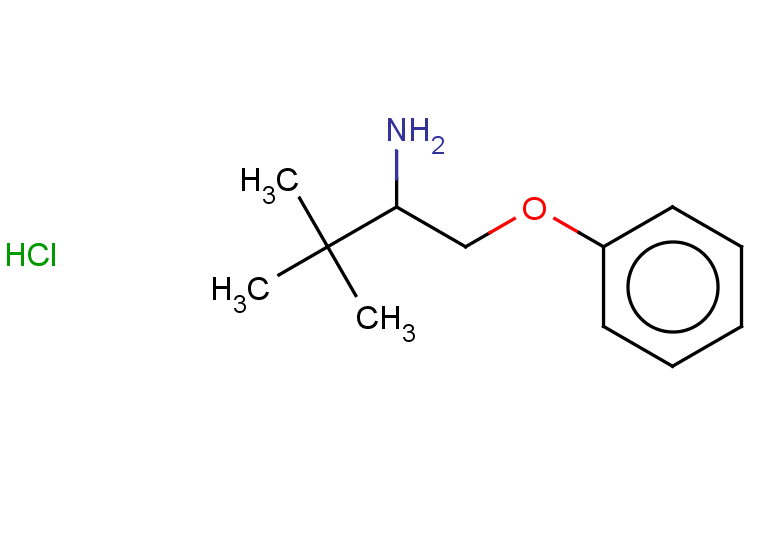 (2-amino-3,3-dimethylbutoxy)benzene hydrochloride