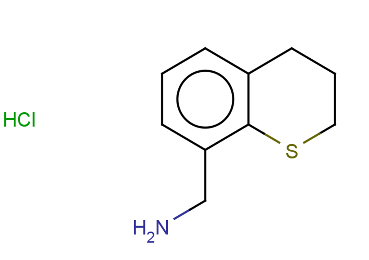 3,4-dihydro-2H-1-benzothiopyran-8-ylmethanamine hydrochloride