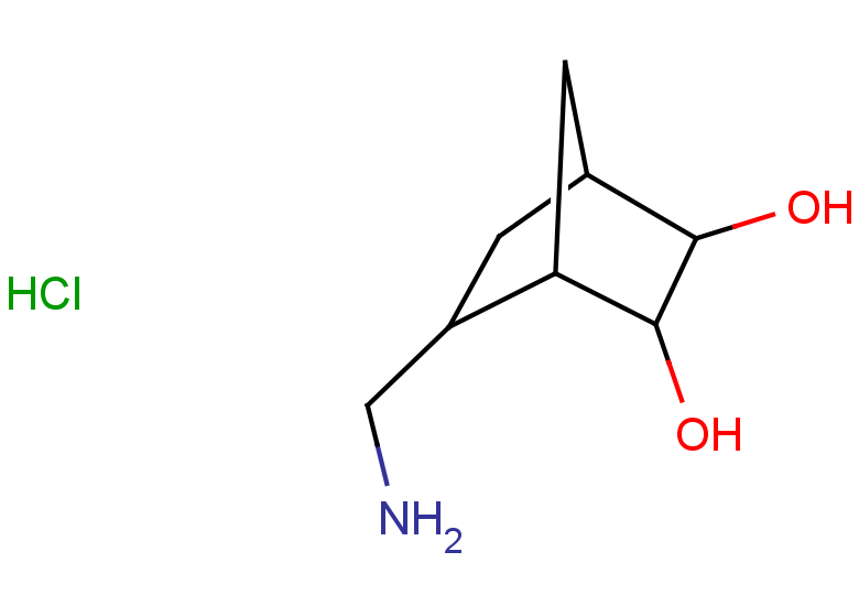 5-(aminomethyl)bicyclo[2.2.1]heptane-2,3-diol hydrochloride