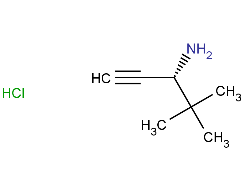 (3R)-4,4-dimethylpent-1-yn-3-amine hydrochloride